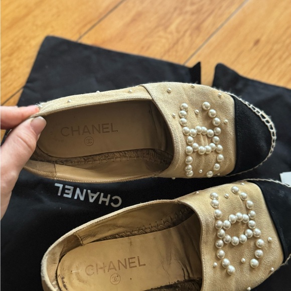 Authentic Chanel Espadrilles Size 39 - Picture 8 of 9